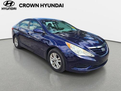 Indigo Blue Pearl 2011 Hyundai SONATA GLS