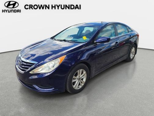 Indigo Blue Pearl 2011 Hyundai SONATA GLS