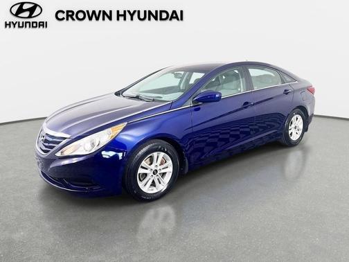 Indigo Blue Pearl 2011 Hyundai SONATA GLS