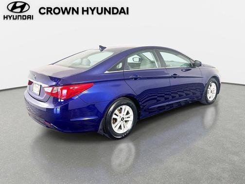 Indigo Blue Pearl 2011 Hyundai SONATA GLS