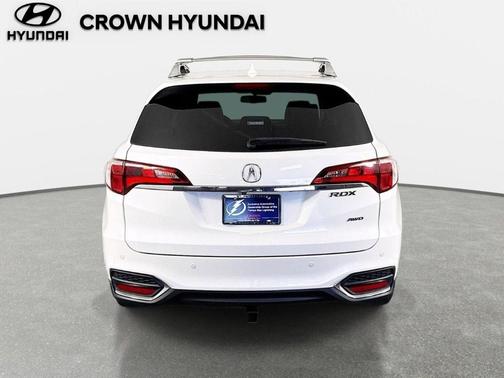 White Diamond Pearl 2017 Acura RDX Advance Package