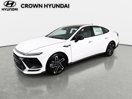 Serenity White 2026 Hyundai SONATA N Line