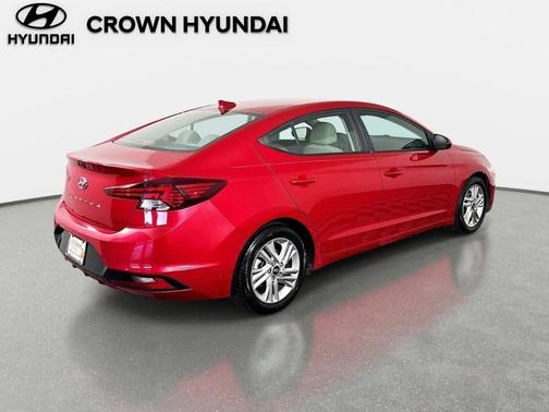 Calypso Red 2020 Hyundai ELANTRA SEL