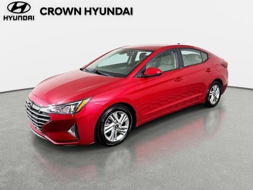 Calypso Red 2020 Hyundai ELANTRA SEL
