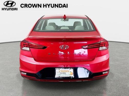Calypso Red 2020 Hyundai ELANTRA SEL