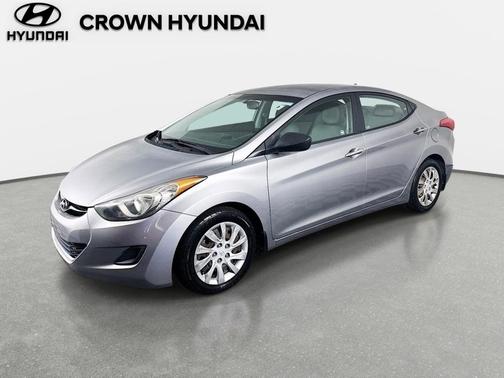 Titanium Gray Metallic 2012 Hyundai ELANTRA GLS