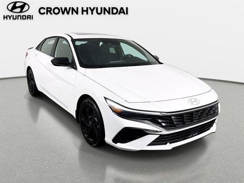 Serenity White Pearl 2026 Hyundai ELANTRA Sport