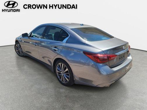 Graphite Shadow 2022 INFINITI Q50 3.0t LUXE