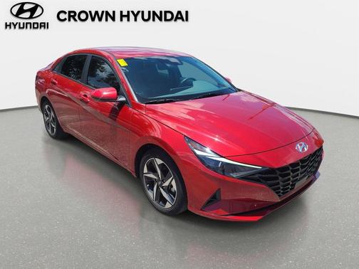 Scarlet Red Pearl 2023 Hyundai ELANTRA SEL