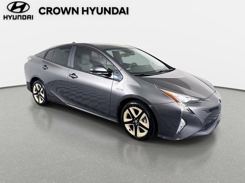 Magnetic Gray Metallic 2017 Toyota Prius Three Touring