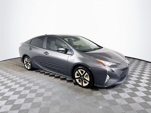 Magnetic Gray Metallic 2017 Toyota Prius Three Touring