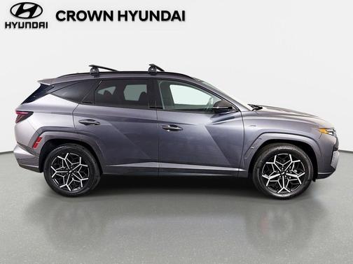 Titan Gray 2024 Hyundai TUCSON Hybrid N Line