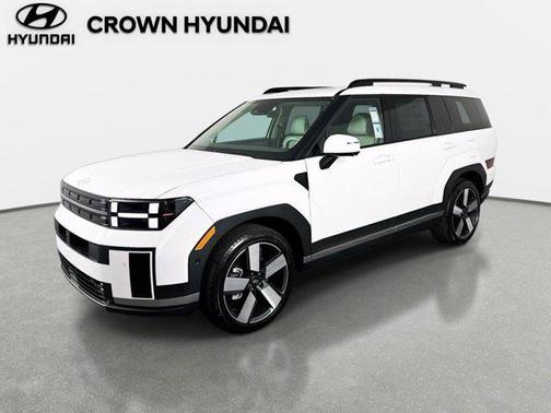 Serenity White 2026 Hyundai SANTA FE Limited