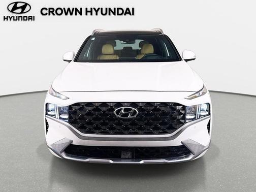 Serenity White Pearl 2023 Hyundai SANTA FE Calligraphy