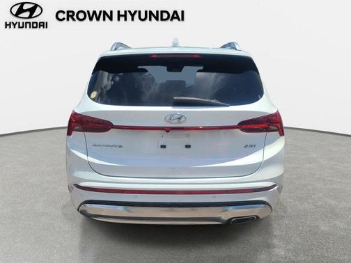 Serenity White Pearl 2023 Hyundai SANTA FE Calligraphy