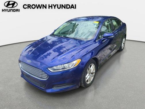 DEEP IMPACT BLUE 2016 Ford Fusion SE