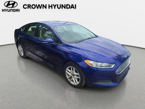 DEEP IMPACT BLUE 2016 Ford Fusion SE