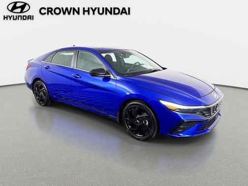 Intense Blue 2026 Hyundai ELANTRA Sport