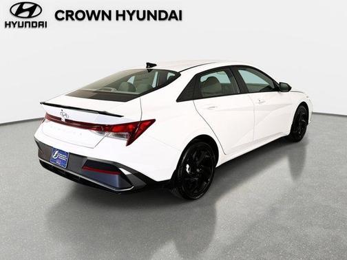 Serenity White 2026 Hyundai ELANTRA Sport