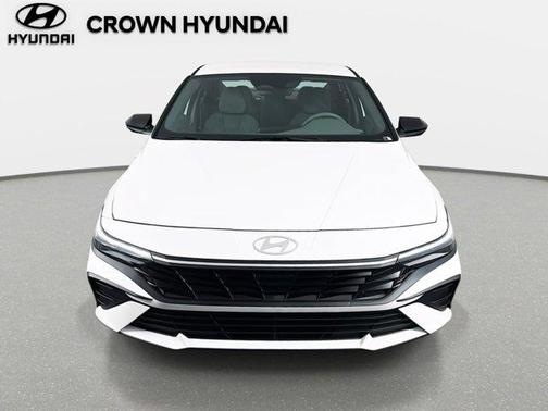 Serenity White 2026 Hyundai ELANTRA Sport