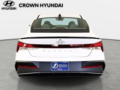 Serenity White 2026 Hyundai ELANTRA Sport