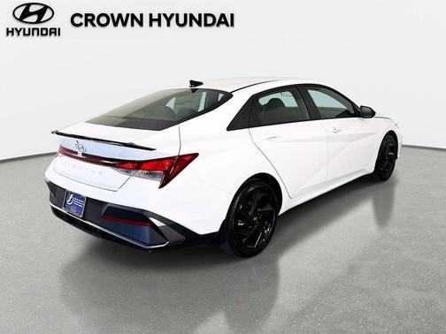 Serenity White 2026 Hyundai ELANTRA Sport