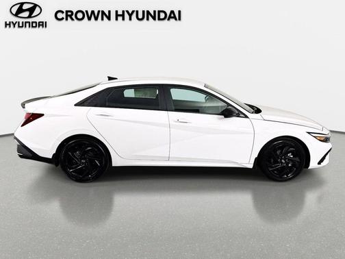 Serenity White 2026 Hyundai ELANTRA Sport