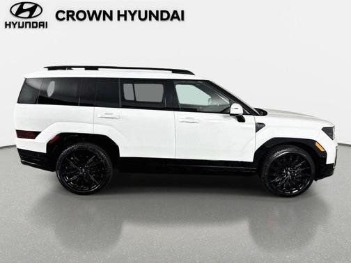 Serenity White 2027 Hyundai SANTA FE Calligraphy