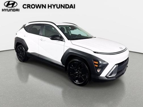 Atlas White 2026 Hyundai KONA SEL Sport