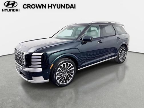 Robust Emerald Pearl 2026 Hyundai Palisade Hybrid Calligraphy