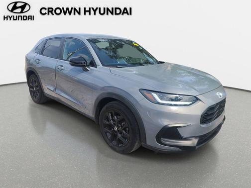 Urban Gray Pearl 2023 Honda HR-V AWD Sport