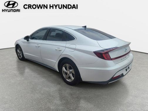 Quartz White 2021 Hyundai SONATA SE