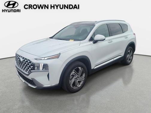 Serenity White Pearl 2023 Hyundai SANTA FE SEL 2.4