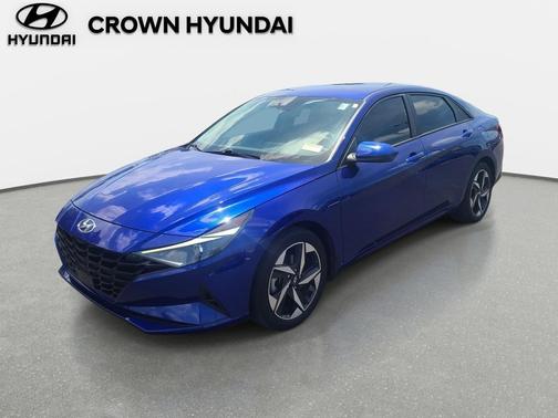 Intense Blue 2023 Hyundai ELANTRA SEL