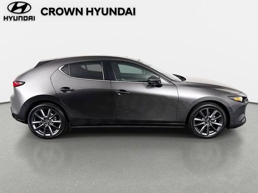 Machine Gray Metallic 2023 Mazda Mazda3 FWD w/Preferred Package