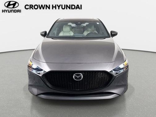 Machine Gray Metallic 2023 Mazda Mazda3 FWD w/Preferred Package