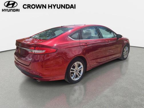 RUBY RED TINTED CLEARCOAT 2018 Ford Fusion SE