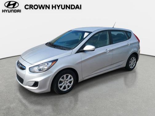 Ironman Silver Metallic 2014 Hyundai Accent GS