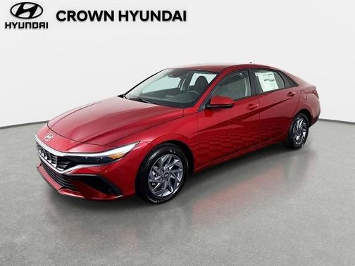 Ultimate Red 2026 Hyundai ELANTRA HEV Blue