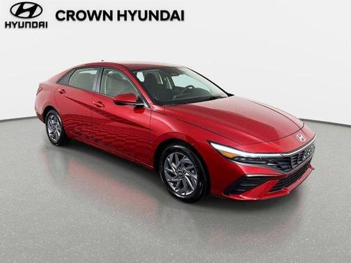 Ultimate Red 2026 Hyundai ELANTRA HEV Blue