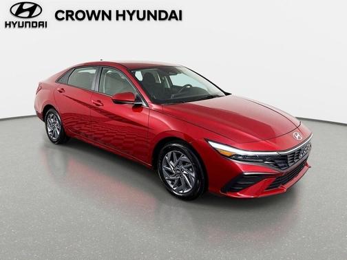 Ultimate Red 2026 Hyundai ELANTRA HEV Blue