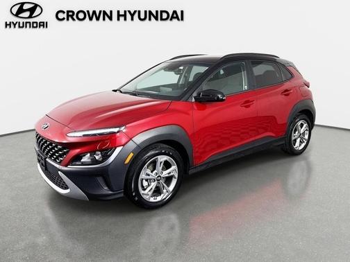 Pulse Red w/Black Roof 2022 Hyundai KONA SEL