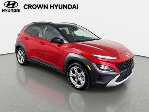 Pulse Red w/Black Roof 2022 Hyundai KONA SEL