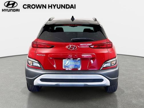 Pulse Red w/Black Roof 2022 Hyundai KONA SEL