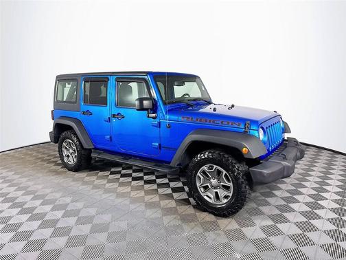 Hydro Blue Pearlcoat 2016 Jeep Wrangler Unlimited Rubicon