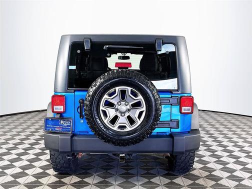 Hydro Blue Pearlcoat 2016 Jeep Wrangler Unlimited Rubicon