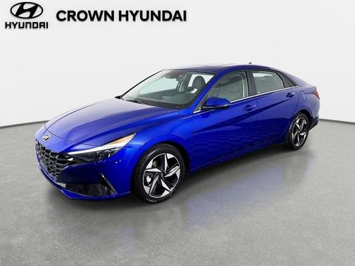 Intense Blue 2023 Hyundai ELANTRA Limited