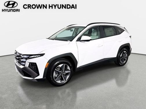 Creamy White Pearl 2026 Hyundai TUCSON Hybrid SEL