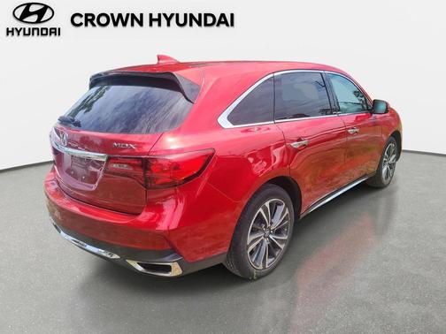 Performance Red Pearl 2020 Acura MDX 3.5L w/Technology Package