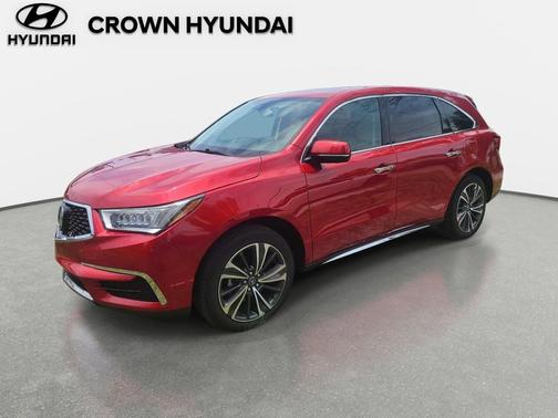 Performance Red Pearl 2020 Acura MDX 3.5L w/Technology Package